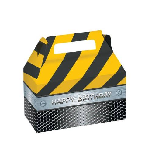 Mitgebselbox Baustelle, 2 St. - Deko Kindergeburtstag