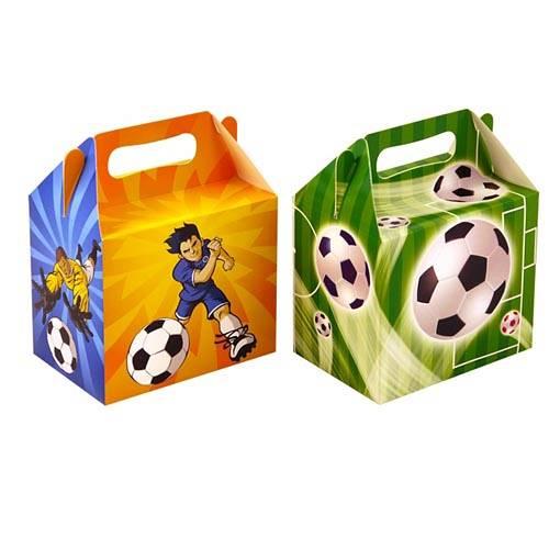 Mitgebselbox Fußball, 6 St. - Mitgebsel Kindergeburtstag