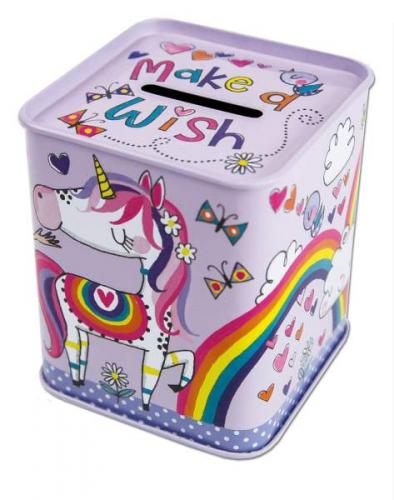 Spardose Prinzessin und Einhorn - Geschenk Kindergeburtstag