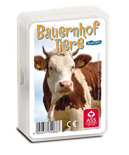 Quartett Bauernhoftiere - Mitgebsel Kindergeburtstag