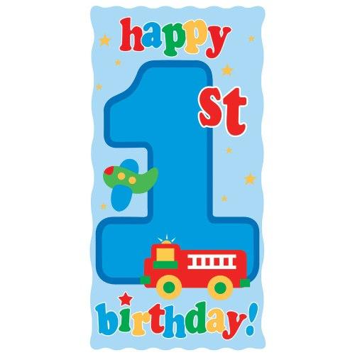 Türplakat Erster Geburtstag Junge